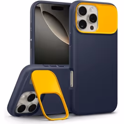 Coque Caseology Nano Pop Mag Kickstand pour iPhone 16 Pro Max - Blueberry Navy