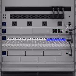 Ubiquiti USW-Pro-Max-24-PoE L3 2.5G Ethernet (100/1000/2500) Connexion Ethernet, supportant l'alimentation via ce port (PoE) Gris - Vue supplémentaire 9