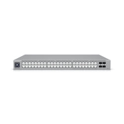 Ubiquiti USW-PRO-MAX-48-POE commutateur réseau L3 2.5G Ethernet (100/1000/2500) Connexion Ethernet, supportant l'alimentation via ce port (PoE) Gris