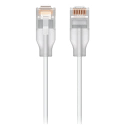 Ubiquiti UACC-Cable-Patch-EL-0.15M-W câble de réseau Translucide, Blanc 0,15 m Cat6