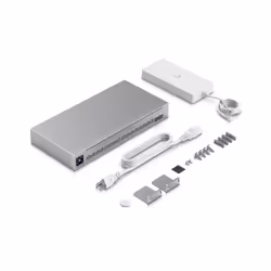 Ubiquiti Pro Max 16 PoE Géré L3 Gigabit Ethernet (10/100/1000) Connexion Ethernet, supportant l'alimentation via ce port (PoE) Gris - Vue supplémentaire 8