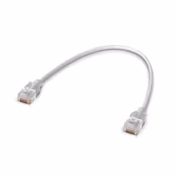 Ubiquiti UACC-Cable-Patch-EL-0.3M-W câble de réseau Translucide, Blanc 0,3 m Cat6 - Vue supplémentaire 2
