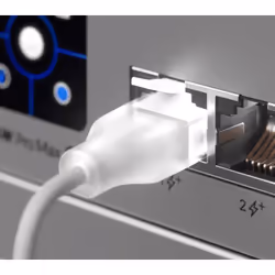 Ubiquiti UACC-Cable-Patch-EL-1M-W câble de réseau Translucide, Blanc Cat6 - Vue supplémentaire 6