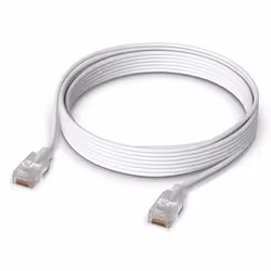 Ubiquiti UACC-Cable-Patch-EL-5M-W câble de réseau Translucide, Blanc Cat6 - Vue supplémentaire 2