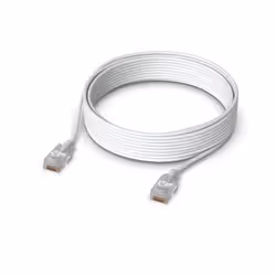 Ubiquiti UACC-Cable-Patch-EL-8M-W câble de réseau Translucide, Blanc Cat6 - Vue supplémentaire 2