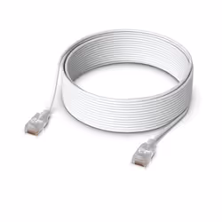 Ubiquiti UACC-Cable-Patch-EL-15M-W câble de réseau Translucide, Blanc Cat6 - Vue supplémentaire 2