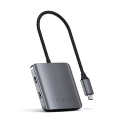 Satechi ST-UC4PHM hub & concentrateur USB 3.2 Gen 1 (3.1 Gen 1) Type-C 5000 Mbit/s Gris