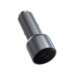 Satechi ST-U2C40CCM chargeur d'appareils mobiles Universel Noir Allume-cigare Charge rapide Auto