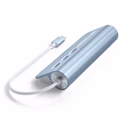Satechi ST-TCHCRB Avec fil USB 3.2 Gen 1 (3.1 Gen 1) Type-C Bleu