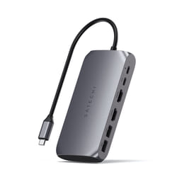 Satechi ST-UCM1HM hub & concentrateur USB Type-C 5000 Mbit/s Gris
