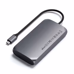 Satechi ST-UCM1HM hub & concentrateur USB Type-C 5000 Mbit/s Gris