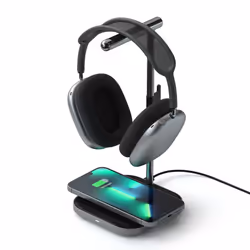 Satechi SV0155319010 chargeur d'appareils mobiles Écouteurs, Casque, Smartphone Noir, Gris USB Recharge sans fil Intérieure