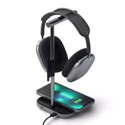 Satechi SV0155319010 chargeur d'appareils mobiles Écouteurs, Casque, Smartphone Noir, Gris USB Recharge sans fil Intérieure