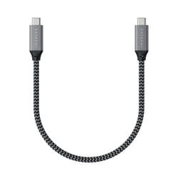 Satechi ST-U4C25M câble USB 0,25 m USB4 Gen 3x2 USB C Noir, Gris