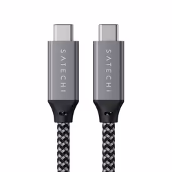 Satechi ST-U4C25M câble USB 0,25 m USB4 Gen 3x2 USB C Noir, Gris