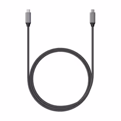 Satechi ST-U4C80M, 0,8 m, USB C, USB C, USB4 Gen 3x2, 40000 Mbit/s, Gris, Noir