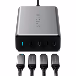 Satechi ST-UC165GM-EU chargeur d'appareils mobiles Universel Noir, Gris Secteur Charge rapide Intérieure