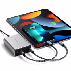 Satechi ST-UC165GM-EU chargeur d'appareils mobiles Universel Noir, Gris Secteur Charge rapide Intérieure - Vue supplémentaire 5