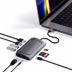 Satechi ST-U4MA3M station d'accueil USB Type-C Gris - Vue supplémentaire 5