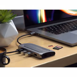 Satechi ST-U4MA3M station d'accueil USB Type-C Gris - Vue supplémentaire 6