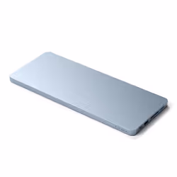 Satechi ST-UCISDB, Avec fil, USB 3.2 Gen 2 (3.1 Gen 2) Type-C, Bleu, MicroSD (TransFlash), SD, NVMe, SATA, M.2
