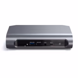 Satechi Thunderbolt 4 Multimedia Pro, Station d'accueil, Station d'accueil, 3,5 mm, 2500 Mbit/s, Noir, Gris, 4K Ultra HD