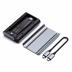 Satechi USB4 NVMe SSD Pro Enceinte ssd Gris, Transparent