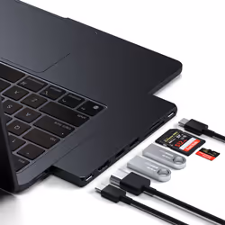 Satechi ST-HUCPHSD station d'accueil USB 3.2 Gen 2 (3.1 Gen 2) Type-C Noir - Vue supplémentaire 5