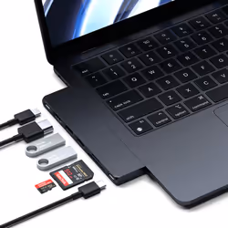 Satechi ST-HUCPHSD station d'accueil USB 3.2 Gen 2 (3.1 Gen 2) Type-C Noir - Vue supplémentaire 6