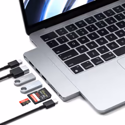Satechi ST-HUCPHSS station d'accueil USB 3.2 Gen 2 (3.1 Gen 2) Type-C Argent - Vue supplémentaire 6