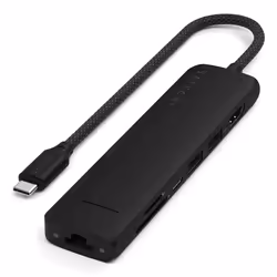 Satechi ST-P7SK, USB Type-C, HDMI, USB 3.2 Gen 2 (3.1 Gen 2) Type-A, USB Type-C, 10000 Mbit/s, 60 Hz, 4096 x 2160, 2160p