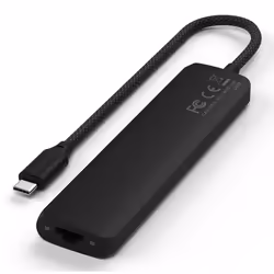 Satechi ST-P7SK hub & concentrateur USB Type-C 10000 Mbit/s Noir