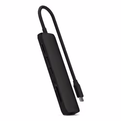 Satechi ST-P7SK hub & concentrateur USB Type-C 10000 Mbit/s Noir - Vue supplémentaire 5