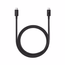 Satechi ST-YTB100K, Mâle, Mâle, 1 m, Noir, 40 Gbit/s, 240 W