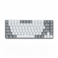 Satechi SM1 clavier USB + Bluetooth QWERTY Anglais Gris, Blanc
