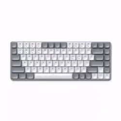 Satechi SM1 clavier USB + Bluetooth QWERTY Anglais Gris, Blanc