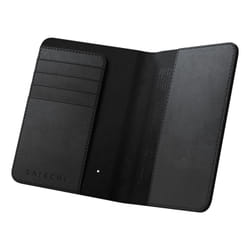 Satechi FindAll porte-passeport Noir Cuir végan