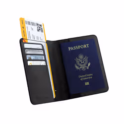 Satechi FindAll porte-passeport Noir Cuir végan - Vue supplémentaire 4