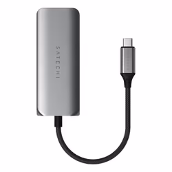 Satechi ST-H3C25EM hub & concentrateur USB Type-C 10000 Mbit/s Gris - Vue supplémentaire 5
