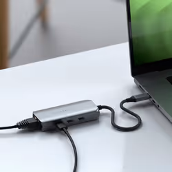 Satechi ST-H3C25EM hub & concentrateur USB Type-C 10000 Mbit/s Gris - Vue supplémentaire 7