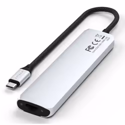 Satechi ST-P7SS hub & concentrateur USB Type-C 10000 Mbit/s Argent