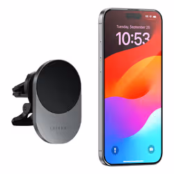 Satechi ST-Q2CCM chargeur d'appareils mobiles Smartphone Noir, Gris Allume-cigare Recharge sans fil Charge rapide Auto - Vue supplémentaire 3