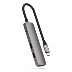Satechi ST-P4SM hub & concentrateur USB Type-C 10000 Mbit/s Gris - Vue supplémentaire 5
