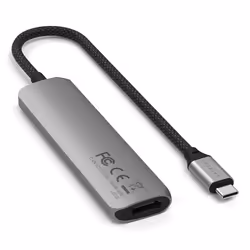 Satechi ST-P4SM hub & concentrateur USB Type-C 10000 Mbit/s Gris - Vue supplémentaire 6