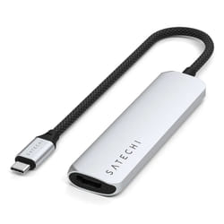 Satechi ST-P4SS hub & concentrateur USB Type-C 10000 Mbit/s Argent