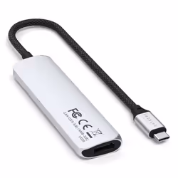 Satechi ST-P4SS hub & concentrateur USB Type-C 10000 Mbit/s Argent - Vue supplémentaire 4