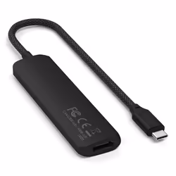 Satechi ST-P4SK hub & concentrateur USB Type-C 10000 Mbit/s Noir