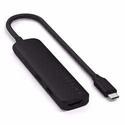 Satechi ST-P4SK hub & concentrateur USB Type-C 10000 Mbit/s Noir - Vue supplémentaire 5