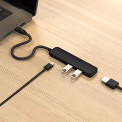 Satechi ST-P4SK hub & concentrateur USB Type-C 10000 Mbit/s Noir - Vue supplémentaire 7