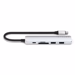 Satechi ST-P6SS hub & concentrateur USB Type-C 10000 Mbit/s Argent